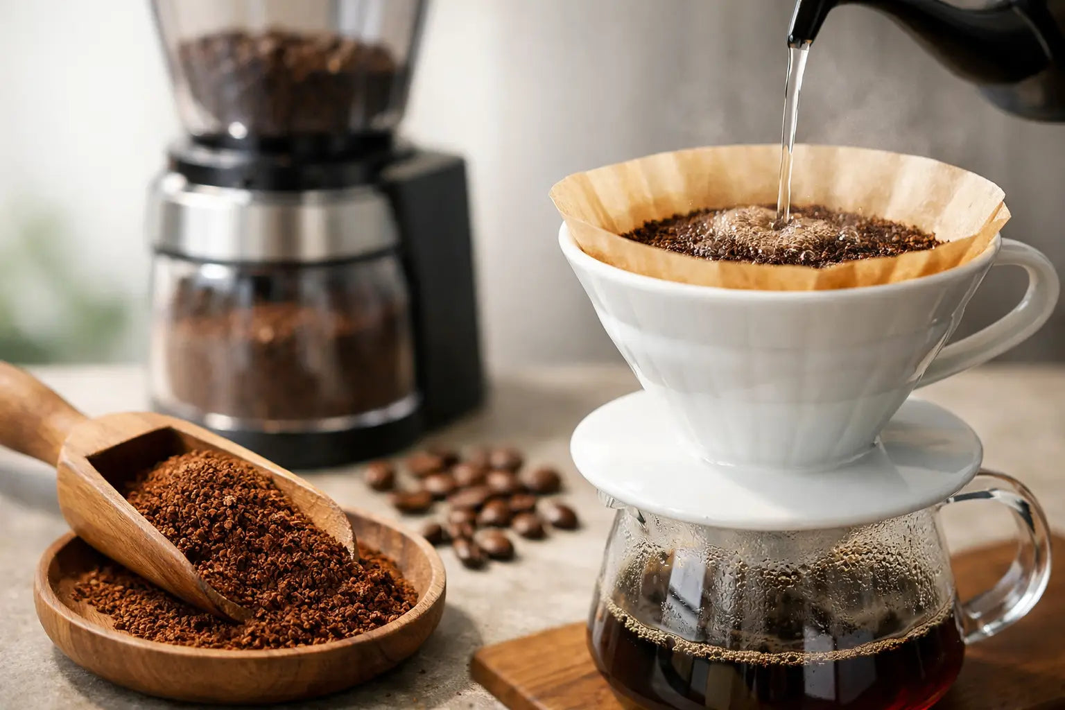 Comment moudre café pour V60 sans se tromper
