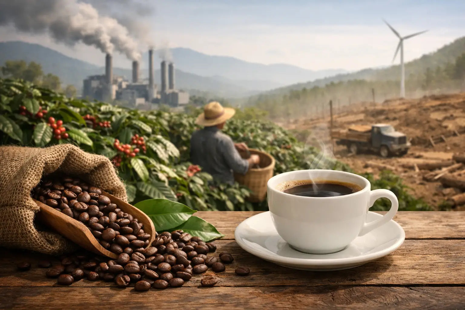 Impact environnemental du café: où agir