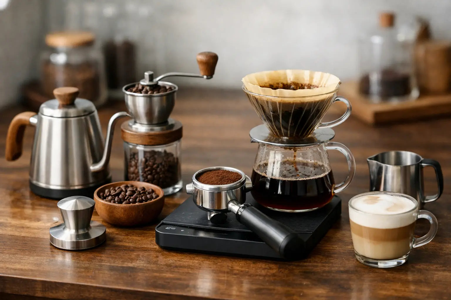 Accessoires pour café de spécialité essentiels